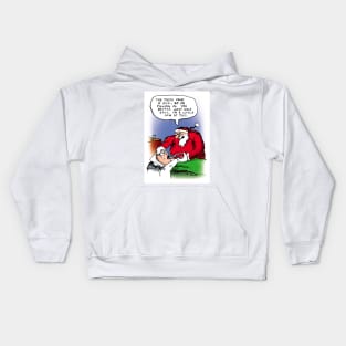 Tooth Fairy Santa Kids Hoodie